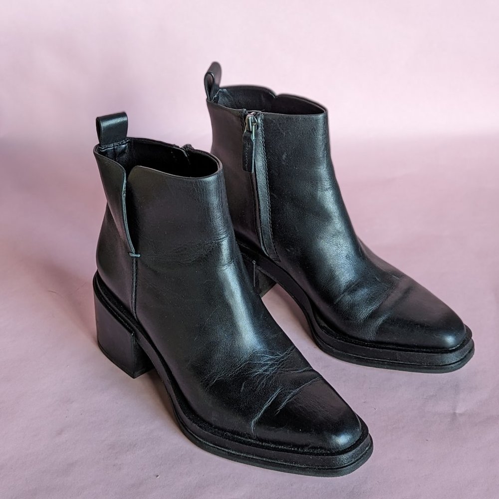 Franco Sarto Dalden Block Heel Ankle Bootie